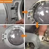 Image de Charnière de porte de lave-linge GOTOTOP - Blanc - Universel - Alliage daluminium