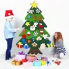 Image de Sapin de Noël en Feutre - 95cm - Décoration Suspendue - Vert