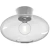 Image de Bulloxl plafonnier globe aluminium, verre clair 1x e27