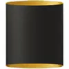 Image de Sinne applique up & down structure noire, laiton, interrupteur sur cordon 1x g9