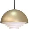 Image de Herstal dome suspension plafonnier laiton 1x e27