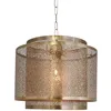 Image de Lampe suspendue By Rydéns Hermine - matt brass - 28x35 cm