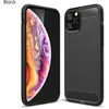 Image de Coque iPhone 11 - Apple - Noir Antichoc en Fibre de Carbone - Protection Pare-Chocs