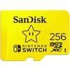 Image de Carte MicroSDXC SANDISK 256 Go pour Nintendo Switch R100/W90 - SDSQXAO-256G-GNCZN