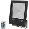 Image de Projecteur LED RGB 50W Extérieur IP66 Plat NOIR - Electrique - Contemporain