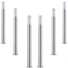 Image de Pack de 6 - Borne Extérieure 100cm 220V IP65 ARGENT pour Ampoule E27 - SILAMP