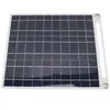 Image de Panneau Solaire - DUOKON - 11W 18V - Polycristallin - Compact et Portable - Sorties Multiples