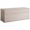 Image de Coffre de rangement intérieur banc de rangement 100x40x40cm modèle ariel couleur sonoma BASD001SO