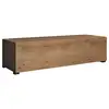 Image de Meuble tv bass avec pieds 2 cm meuble tv de salon modèle aitana m1 couleur chêne 120x30x40cm Aitana M1
