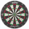 Image de KOTO   King Pro Cible Fléchette Liège Dimensions Officielles Pour Fléchettes à Pointe Acier Fil