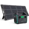 Image de SWAREY Générateur Solaire Portable 1000W(1500W Pic) avec Panneau solaire 200W Haute Puissance Generateur Electrogène 220V