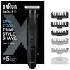 Image de Tondeuse multi usages - BRAUN - Series X XT3200 - Sans fil - Lame en métal - 100% étanche