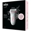 Image de Épilateur électrique - BRAUN - SILK EPIL 7 SE 7-000 - 2 vitesses - Sans fil - 40 min - Blanc / Rose