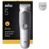 Image de Braun Tondeuse Pour Le Corps Series 5 + 2 Outils De Rasage Tondez Et Rasez Vos Poils Étanche BG5500 Gris