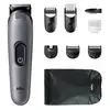 Image de Braun - tondeuse à barbe rechargeable étanche gris mgk3540 - all-in-one series 3 MGK3540