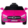 Image de Voiture électrique enfant - LALAHO - Mercedes-Benz CLS 350 - 12V - Rose - 90x60x40 cm