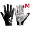 Image de Gants de Cyclisme Vélo Coupe-Vent - Marque - Modèle - Noir - Taille M - Écran Tactile et Antidérapant