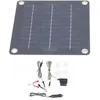 Image de Kit de Chargeur de Batterie Solaire Monocristallin 20W avec Sortie 12V 18V pour Camping-car Voiture Bateau