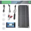 Image de Panneau Solaire Portable 600W Camping Essentials Charger Solaire Pliable avec Contrôleur 100A pour le Camping RV Blackout