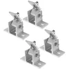 Image de OMABETA Pied de support de montage pour panneau solaire Support de montage de panneau solaire 4 jeux pied en alliage auto kit