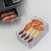 Image de Air Fryer Rack Pour Dual Airfryer Support De Déshydratation Pour Friteuse À Air Chaud Avec Double Panier   Rack Multi