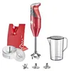 Image de Mixeur plongeant - BAMIX - M200 SwissLine - 200W - Rouge - Multifonctions
