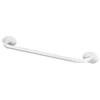 Image de Barre Porte-serviettes Murale Lemon Acier Inoxydable Brossé Blanc 60 Cm Msv