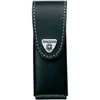 Image de Etui cuir - Victorinox - 111mm jusquà 10 P - Noir - Souple - Pas de fermeture