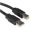 Image de Roline 11.02.8808 Cavo Usb Usb 2.0 0,8 M Usb A Usb B Nero