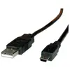 Image de Roline 11.02.8719 Cavo Usb Usb 2.0 1,8 M Usb A Mini-usb B Nero