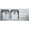 Image de Évier de cuisine de surface - FRANKE - LLX 621 - 2 bols - Rectangulaire - Acier inoxydable