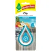 Image de Objet parfumé - Arbre Magique - Tropical - Clip - Blanc/turquoise - Durée 30 jours