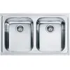 Image de FRANKE évier avec 2 bacs LOGICA LINE LLX 620 (Inox satiné - Acier)