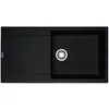 Image de Evier en synthèse ONYX - MRG611-XL - Noir - A encastrer - Bonde 90mm - Antibactérien