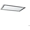 Image de Roblin Hotte plafond 90cm 905m3/h verre/blanc - 6627962