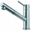 Image de Mitigeur avec douchette - FRANKE - 650564 (Orbit) - Inox - Douchette extractible - Hauteur bec 139 cm