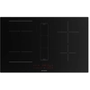 Image de Faber S.p.a. Galileo Linear F830 Noir Intégré 83 Cm Plaque Avec Zone À Induction 4 Zone(s) Hotte Intégrée