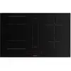Image de Faber S.p.a. Galileo Linear A830 Noir Intégré 83 Cm Plaque Avec Zone À Induction 4 Zone(s) Hotte Intégrée