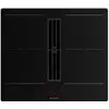 Image de Faber S.p.a. Galileo Slim A600 Noir Intégré 60 Cm Plaque Avec Zone À Induction 4 Zone(s) Hotte Intégrée