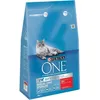 Image de PURINA ONE Croquettes au boeuf et au blé - Pour chat adulte stérilisé - 3 kg
