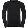 Image de T-shirt Odlo BL Top Crew Performance Warm manche longue noir - M
