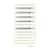 Image de Radiateur sèche serviettes électrique fassane spa asymetrique 1000w blanc acova tfr100 055ifs 788664