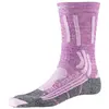 Image de Chaussettes X-Bionic Trek X Merino rose gris femme - 35-36