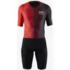 Image de Combinaison de triathlon X-Bionic Dragonfly 5G manche courte noir rouge - S
