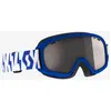 Image de Masque Scott Witty bleu blanc avec lentille AMP Silver Chrome pour enfant