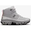 Image de Bottes On Cloudrock Mid Waterproof gris clair noir femme - 40