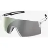 Image de Lunettes Scott Stride Compact blanc avec verres miroir gris