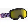 Image de Masque Scott Witty violet rose avec lentille AMP Yellow Chrome enfant