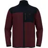 Image de Veste polaire Odlo Essentials Full Zip rouge profond noir - M