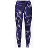 Image de Collant long Odlo Zeroweight Print 2.0 violet femme - L